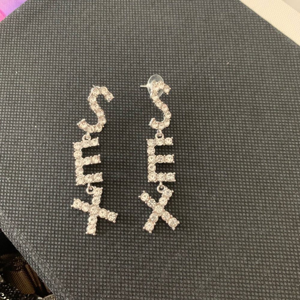 Sex sexy Crystal drop earrings